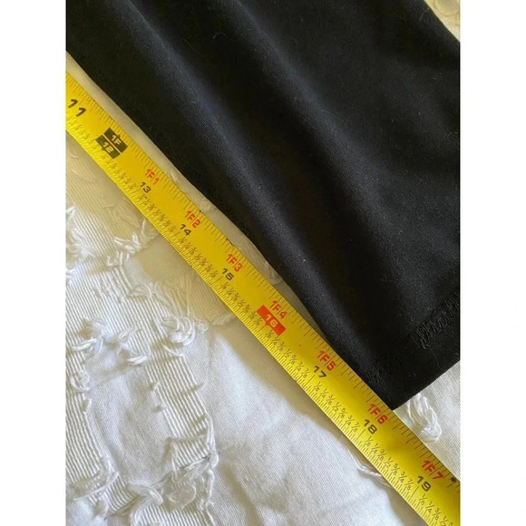 PINKBLUSH Maternity Leggings Women’s Small Black Crop - Picture 6 of 6